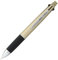 uni Jetstream Multi Pen 4 and 1, 0.38mm Ballpoint Pen (Black, Red, Blue, Green) and 0.5mm Mechanical Pencil, Body, Champagne Gold (MSXE5100038.25)