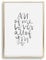 Tales by Jen Kunstdruck, Sprüche Poster: All of me loves all of you | Stilvolles Premium Poster auf hochwertigem Papier | Moderne Wohnzimmer Deko und stylisches Wohnaccessoires | Ohne Bilderrahmen