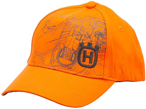 husqvarna 593253901 Xplorer Kappe mit Sägenmotiv, orange