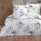Buymax® Bettwäsche 135x200 100% Baumwolle 2-Teilig Bettbezug - Bettwäsche-Sets 135 x 200cm mit 1 mal Kissenbezug 80x80cm, ÖKO-TEX Renforcé-Bettdeckenbezug Set mit Reißverschluss