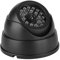 Cámara Falsa simulada, con 30 Leds IR, cámara simulada Negra, LED Rojo Intermitente, Impermeable, cámara de Seguridad a Prueba de Polvo para Uso Comercial en el hogar al Aire Libre