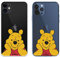 iPhone 12 Case - iPhone 12 Pro Official Winnie The Pooh Winnie Posed to Protect Your Mobile Phone Flexible Silicone Apple Case with Official Disney License.