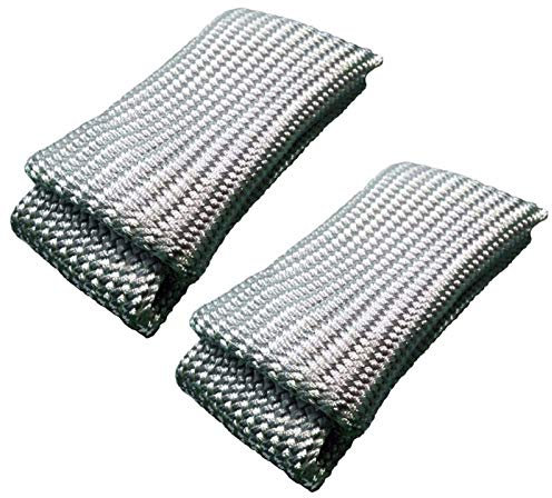 2 Stück Finger Hitzeschutz, Fingerschutz Gegen Hitze Beim Schweißen, Finger Schweißen Handschuh Hitzeschild Wig-Schweißhandschuh, Schön Dick, Super Weich Und Anschmiegsam, XL