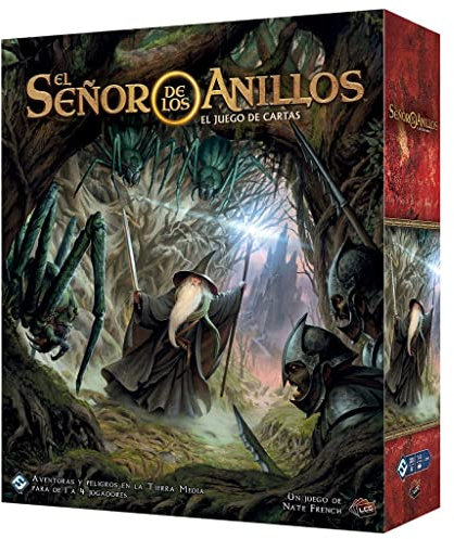 Fantasy Flight Games | El Señor de los Anillos Caja Básica Ed. Revisada | Juego de Cartas Cooperativo de Aventuras | A Partir de 14 Años | De 1 a 4 Jugadores | 30 Minutos por Partida | Español