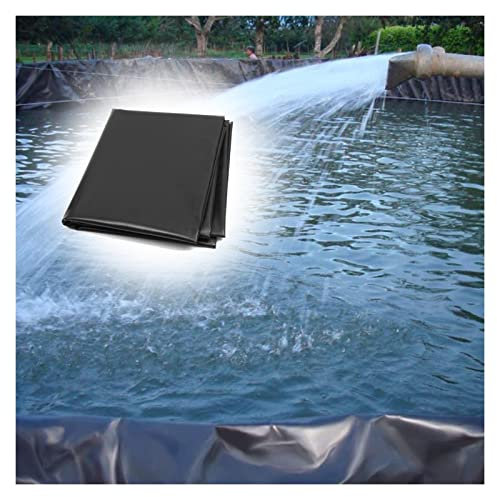 PLOEA 0.5mm Pond Liner Garden Pool Membrane Friendly to Fish and Plants Enhance Landscaping Waterproof Pond Underlay Tear Resistant (Color : 0.5mm, Size : 12x12m)