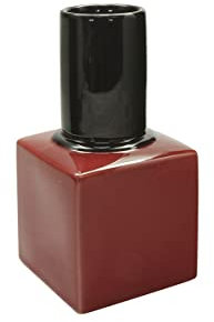 GILDE Keramik Vase Nagellack „Milano“ in rot