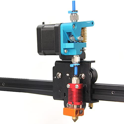 Befenybay Upgrade Dual Extruder mit Direct Support Plate Easy Print Flexibles Filament für Ender 3/CR-10 3D-Drucker (Plate + Upgrade Extruder)