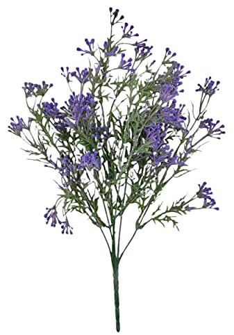 Knüllermarkt 34098 | Dekozweig Flieder Deko Zweig Flieder | Kunstpflanzen Pflanzen | Dekoration Frühling Kunstblume Gesteck Gestecke Hochzeit Tischdeko