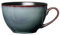 Ritzenhoff & Breker Bali Kaffeetassen, 220 ml, Moderne Teetasse mit Farbverläufen, Skandinavisches Design mit Reaktivglasur, Steinzeug, Blau
