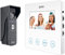 Eura VDP-52A3 ATIRA Videoportero Intercomunicador 4 Hilos, Monitor Color 4.3, 2 Entradas, Blanco, 1 Monitor