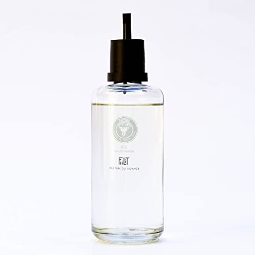 Eau de Parfum Naturelle Ice Boréal, 200 ml, Nachfüllpack – FiiLit Duft du Voyage – Unisex – frisch bernsteinfarben
