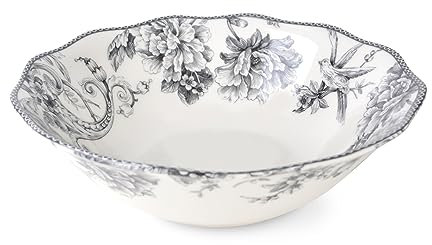 H&H Insalatiera Mayfair In Porcellana Cm 25,5