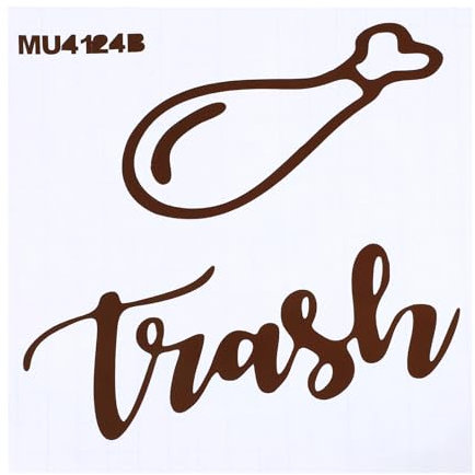 aufkleber für mülltonnen mülltrennung aufkleber mülleimer aufkleber Embleme Müll Aufkleber selbstklebender Aufkleber entfernbar Etikettenaufkleber Kompost das Schild Logo-Aufkleber