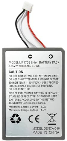 OnlyTech - Ersatzakku LIP1708 für PS5 Dualsense BDM-010 Controller (Akku 2000 mAh / 3,65 V / 3,7 Wh)
