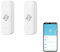 WLAN-Vibrationssensor, kabelloser Mini-Glasbruchmelder für Alarm und Smart-Home-Automatisierung, kein Hub erforderlich, kompatibel mit Tuya/für Smart Life App (2 Stück)