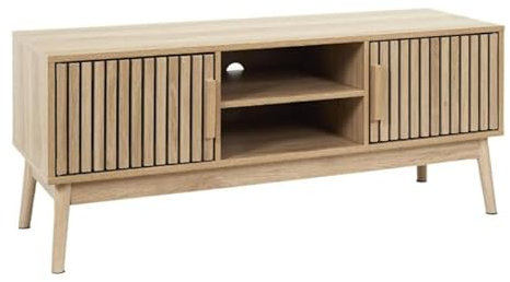 Paris Prix Meuble TV Design Klaus 117cm Marron