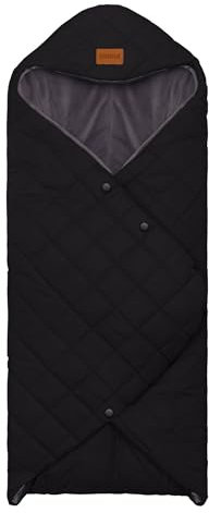 Fillikid Winterfußsack Palü Exklusiv | Kuschelige Einschlagdecke für Babys | Geeignet für Autositz Gruppe 0 & Kinderwagen | Weiches Innenfutter für Wärme | Modernes Stepp-Design | 80x35 cm | Waschbar