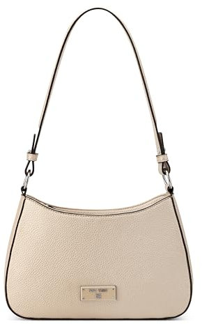 Nine West Damen Charmaine Shoulder Bag etta, Tote, geldbörse, AVA, Tasche, Designer, Champagner