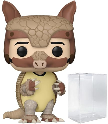 POP TV: Friends - Ross Geller (Armadillo Costume) Funko Vinyl Figure (Bundled with Compatible Box Protector Case), Multicolored, 3.75 inches
