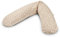 Theraline Das Original Schwangerschaftskissen & Stillkissen 190cm – Seitenschläferkissen Stillkissen Perlen – inkl Stillkissenbezug (Bamboo Collection, Leo)