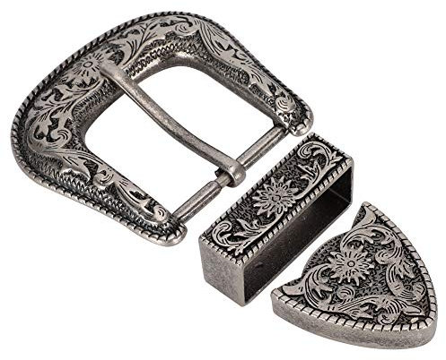 LetCartMaker Gürtelschnalle Vintage Design Gürtelschnalle Herren Vintage Männer Einfache Cowboy Gürtel Dekoration Handgemachte Schnalle (40 mm)