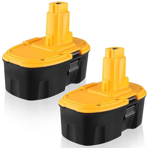 6000mAh 18V Replacement for Dewalt Battery DC9096 Compatible with Dewalt 18V Battery DE9098 DE9503 DE9039 DE9095 DE9096 DW9096 DW9095 DW9098 DC725 (2PC)