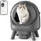 Self Cleaning Cat Litter Tray, 73L Extra Large Automatic Cat Litter Box with App Control, Safety Protection & Odor Control, Smart Litter Robot for Multiple Cats
