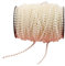 Ghirlanda Di Perle Collana di perle finte con 2 fili di perle finte for matrimonio, compleanno, festa, decorazioni fai da te con perle(Beige,6mm)