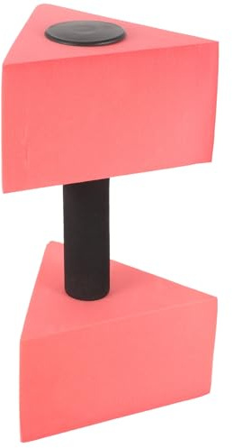 Alipis Haltère Aquatique Léger EVA pour Exercices Piscine Résistance Ergonomique Accessoire Fitness Natation pour Entraînement Complet Corps