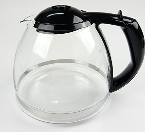 Ersatzkanne / Glaskanne Siemens Kunststoff schwarz für TC24010N weiss