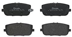 Brembo P49044 Rear Disc Brake Pad - Set of 4