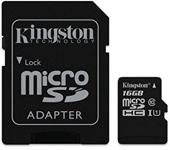 Kingston Industrial Temperature Micro SDHC UHS-I 16GB Class 10 Speicherkarte + SD-adapter