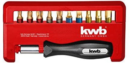 kwb 154020 Smartphone Titan Bit-Box – 12-tlg. inkl. Bit-Halter und Handgriff