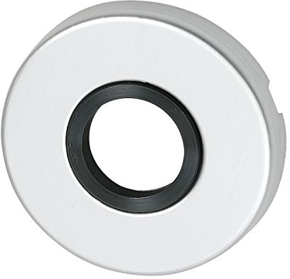 Drückerrosette SCH Line 50 mm, Ansatz 18 mm, silber eloxiert