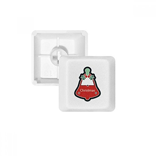 DIYthinker Christmas Bells Weihnachten Cartoon Icon PBT Keycaps für mechanische Tastatur Weiß OEM Keine Markierung drucken