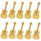 Anloter 10 pcs Bois Guitare USB 2.0 Flash Drive bâton de mémoire à Haute Vitesse 4 Go