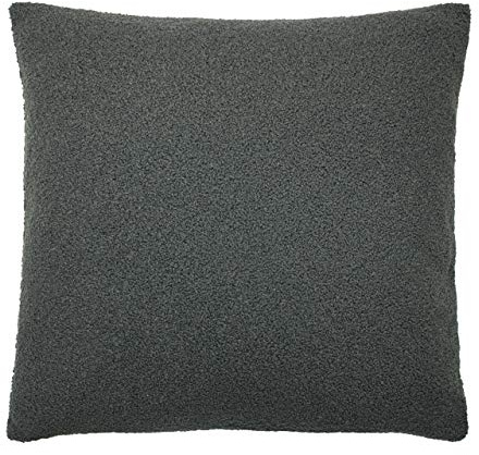 furn. Malham Feather Filled Cushion, Granite, 50 x 50cm