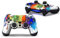 SKINOWN Skin autocollant de protection pour manette de Playstation PS4 Blanc