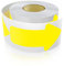 Meitaat 200 Stück Pfeil Aufkleber 5 x 10 cm Pfeile Bodenmarkierung Rolle Selbstklebend Boden Sticker Wetterfest Fluoreszierende Gelb