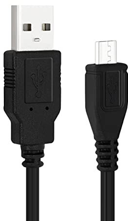 Omivine 1.8M/6Ft PS4 Controller Ladegerät, Micro USB Ladekabel für PS4 Controller/Xbox One Controller/Dual Shock 4 Controller/Fire HD/Kamera/TV Stick, Android Micro Ladekabel