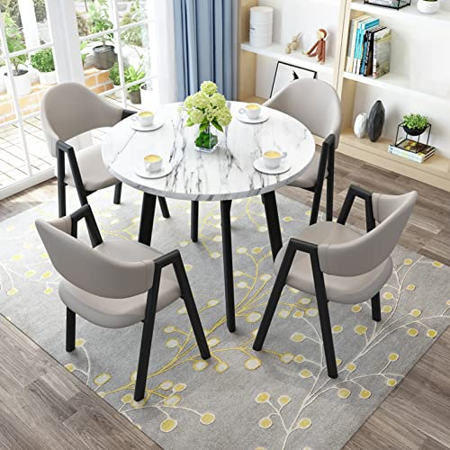 Konferenztisch, Esstisch und Stuhl-Set, moderner Besprechungstisch for 4, Esstisch, Bürotisch, Besprechungstisch, balkontisch, Holztisch, Freizeittisch, Frühstückstisch , Verhandlungsräume, Café-Loung