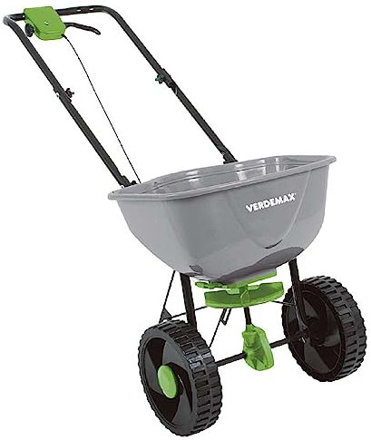 La zappa Carrellino spargi concime 2902 con Telaio in Acciaio e Vasca in plastica