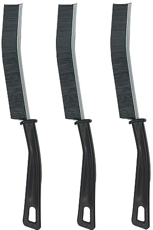 SHCHME Crevice Cleaning Brush 3 Pcs Gap Cleaning Brush Crevice Cleaning Tool for Narrow Corners in home Kitchen Bathroom and Window Groove (Plastic) (Plastic)