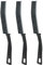 SHCHME Crevice Cleaning Brush 3 Pcs Gap Cleaning Brush Crevice Cleaning Tool for Narrow Corners in home Kitchen Bathroom and Window Groove (Plastic) (Plastic)