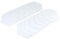 Oniissy Surfbrett-Griff für Pads, transparent, 22 Stück, Traktionsmatte, Textur, Anti-Rutsch-Aufkleber, DIY für Surfbretter und Paddelbretter