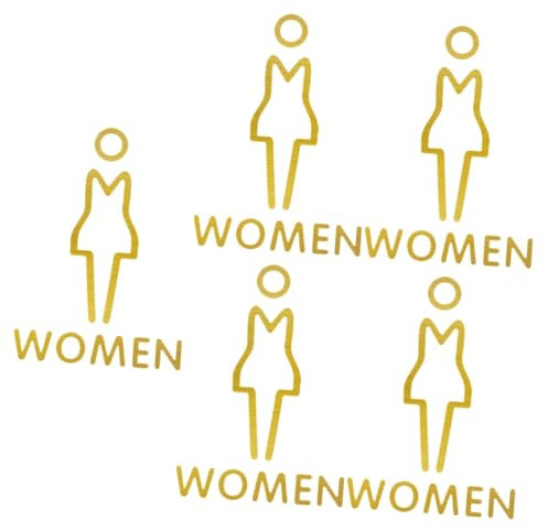 Amosfun 5st Toilettenschild Bitte Setzen Sie Sich Badezimmerschild Badezimmer Männlich Weiblich Zeichen Unisex-badezimmerschilder Frauen Und Männer Und Frauen Aufzug Tipps