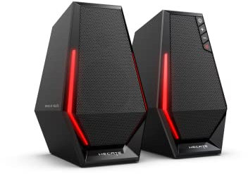 HECATE EDIFIER G1500 SE Gaming Speakers - 2.0 Desktop Gaming Speakers, LED Lighting Effects, 3.5mm Audio Input, USB Powered
