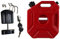 Jevina 1Set 5L Kraftstoff Tanks Kunststoff Benzin Kanister Auto Halterung Motorrad Kanister Gas Kanister ÖL BehäLter Kraftstoff Kanister
