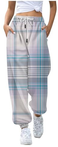 Sweatpants Damen Lang Glitzer Hose Damen 3/4 Hose Damen Sommer Jogginghose Damen Warm Graue Jogginghose Damen Jogginghose Damen Weit Latzhose Damen Arbeitshose Schnittschutzhose(1-Light pink,XL)