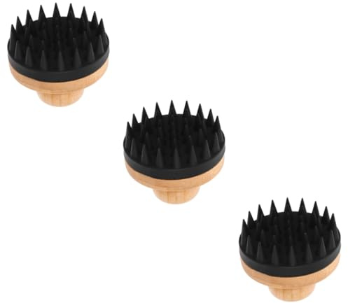Healeved 3stücke Cute Waschkopf Bürste Aus Kopfhaut Massagebürste Für Tiefenreine Haarwäsche Shampoo Bürste Zur Kopfhautpflege Sanfte Reinigung Und Entspannung
